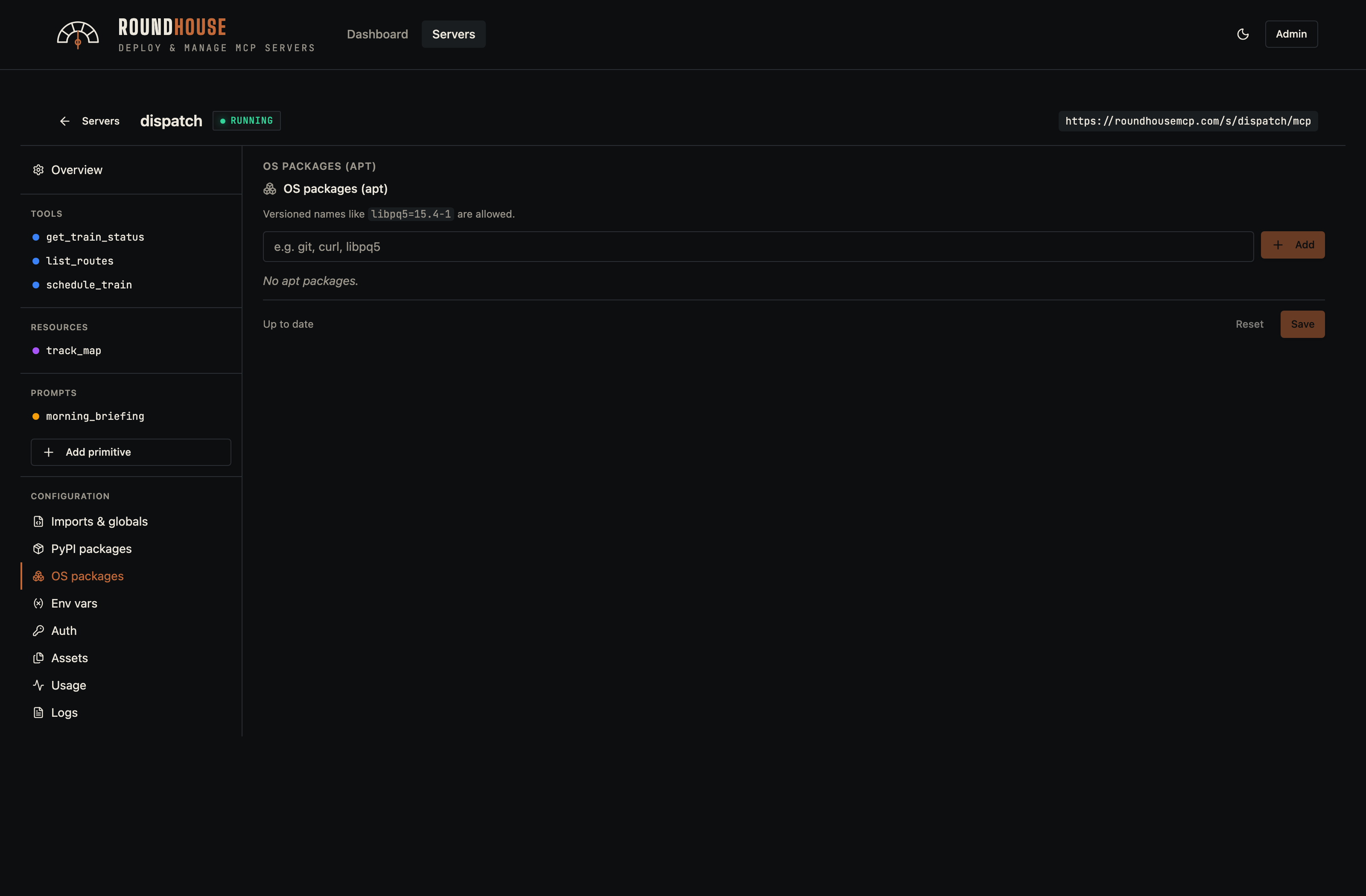 Editor — apt packages